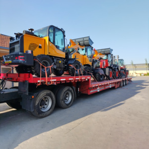 Mini-lader diesel 0,8 ton 1,5 ton 2 ton 2,5 ton laders 4-wiel lader elektrisch met bak fabrieksgroothandelsprijs goedkoop - Product Image 2