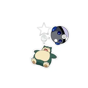 Llavero de Pikachu Bidimensional de Elf BKM, <span class=keywords><strong>Foto</strong></span> Digital, Estilo de Dibujos Animados, Material Acrílico Plástico, Ecológico, Promocional - Product Image 6