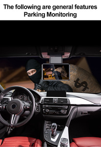 Caméra embarquée pour voiture, mini caméra de tableau de bord Wifi 3,0 pouces, FHD 1080P, avec GPS intégré, <span class=keywords><strong>enregistreur</strong></span> vidéo avec caméra de recul - Product Image 6