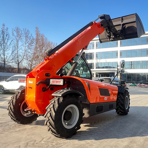 <span class=keywords><strong>Chariot</strong></span> télescopique <span class=keywords><strong>Manitou</strong></span> VMAX 3.5T : Moteur Cummins, élévation de 7 m, 4 roues motrices, crabe, <span class=keywords><strong>godet</strong></span> de 3 m³. - Product Image 4