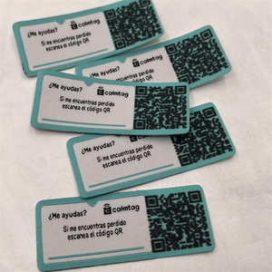 ป้ายเสื้อผ้าแบบกำหนดเอง ป้ายยาง NFC ป้าย PVC แบบรีดติด ป้าย PVC แบบเย็บติด - Product Image 5