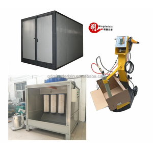 Nhanh chóng thay đổi màu bột tĩnh điện hệ thống sơn bột máy + bột phun gian hàng + Sơn chữa Lò nướng với CE - Product Image 2