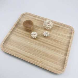 Plato de madera de bambú reutilizable y Degradable PARA <span class=keywords><strong>CENA</strong></span>, bandeja de bambú ecológica, juego de vajilla para adultos, gran oferta, <span class=keywords><strong>2022</strong></span> - Product Image 2