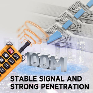 Jyrdi F23-BB không dây công nghiệp điều khiển từ xa đáng tin cậy Palăng điều khiển từ xa cần cẩu điều khiển từ xa hoạt động đáng tin cậy - Product Image 3