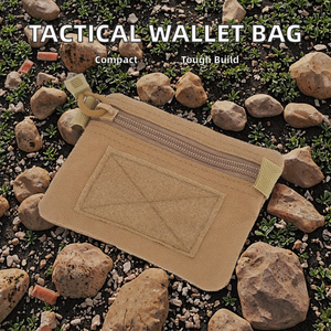 Portable Multifunctional Wallet and <b>Coin</b> Purse Outdoor Tactical Commuter Key Card <b>Case</b> for Camping & Hiking - Product Image 2