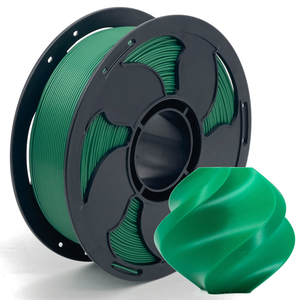 Filament PLA Basique 1,75 mm Haute Vitesse 600 mm/<span class=keywords><strong>s</strong></span> Vert Noël 1 kg (2,2 lb) – Stock Local USA – Vente Directe Usine pour Impression 3D - Product Image 1