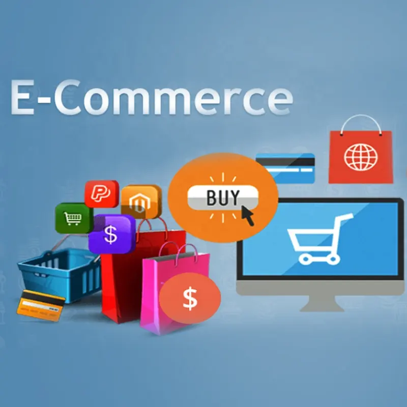 Diseño de sitio Web de servicio de comercio electrónico, actualización del sitio Web de compras en línea, desarrollo de página Web