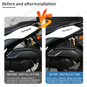Vente flash Accessoires de moto Kit de carénage de carrosserie Couleur carbone Filtre à air de moto NMAX155 V3 2025 - Product Image 5