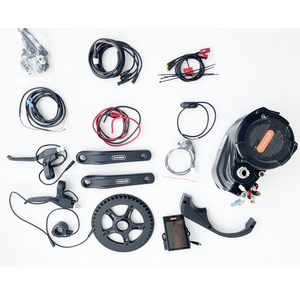 <span class=keywords><strong>Kit</strong></span> de Conversión de Motor Central para <span class=keywords><strong>Bicicleta</strong></span> Eléctrica Dengfu Fat Tire E23 con Motor G510 M620 M630 48V 1500W - Product Image 2