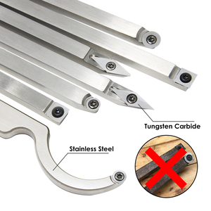 Công cụ tiện gỗ cacbua tasp với tay cầm bằng nhôm và cacbua cắt chèn Phụ Kiện máy tiện gỗ - Product Image 5