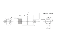 Prise cylindrique 3.5MM PJ-392 prise femelle stéréo avec vis 3.5 connecteur audio vidéo casque PJ392 plaqué or