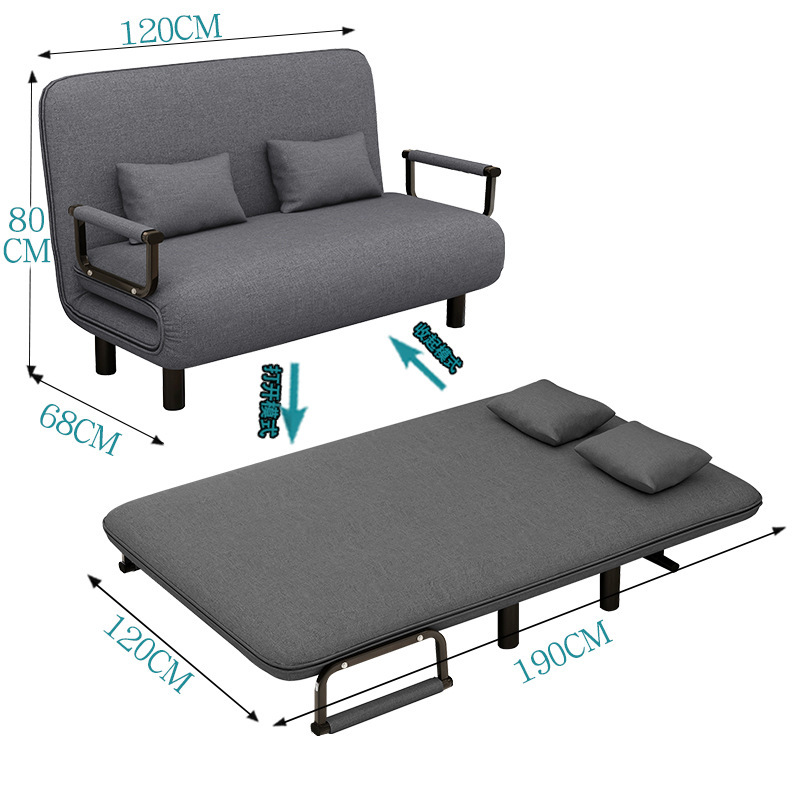 120*190cm grigio medio [spugna alta elastica