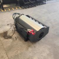 Compacteur vibrant pour mini-chargeuse compacte sur chenilles, idéal pour la construction et l'aménagement paysager