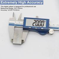 STEELTREKS Hardware Other Hand Tools Stainless Steel 0-150mm 6 Inch Digital Vernier Caliper Electronic Rulers for Measuring Tool