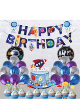 Vente en gros de ballons en aluminium Spaceman Astronaute Décorations de fête d'anniversaire pour enfants Thème de l'espace Fournitures de fête promotionnelles