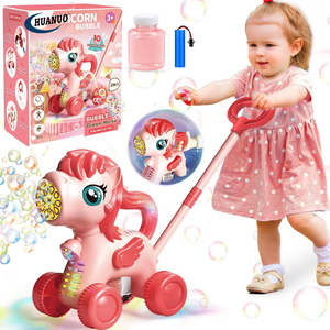 Giocattoli da esterno per bambini macchina automatica per bolle di sapone per bambini - Product Image 1