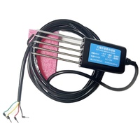 Analyseur de sol agricole NPK/PH/EC Capteur de nutriments d'humidité Testeur de sol 7 en 1 avec terminal d'affichage LCD portable