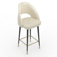 Tabouret haut de luxe personnalisé chaises de bar comptoir table à manger et ensemble de chaises pour restaurant meubles bar café