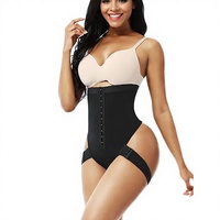 Body sculptant amincissant taille haute avec bretelles amovibles, effet ventre plat et fessier, pour le sport et le fitness