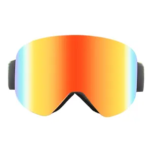 Gafas magnéticas de nieve de alta calidad, lentes fáciles de cambiar