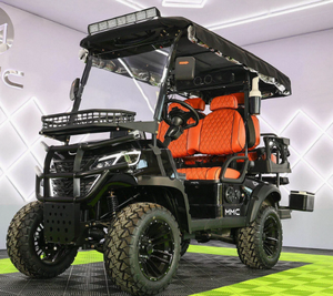 รถขับเคลื่อน 4 ล้อไฟฟ้ารุ่นใหม่ สำหรับล่าสัตว์และเล่นกอล์ฟ รับน้ำหนักได้ 300 กก. ความเร็วสูงสุด 30 กม./ชม. แบตเตอรี่ลิเธียม - Product Image 2