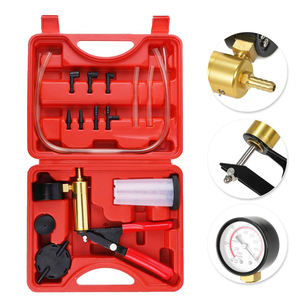 ชุดทดสอบปั๊มสุญญากาศแบบมือถือ, ชุดเกจวัดและเบรคสำหรับยานยนต์พร้อมเคสอะแดปเตอร์ - Product Image 2