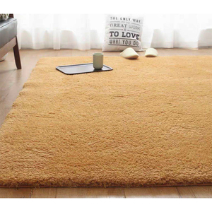 Alfombra Moderna Nórdica Rectangular de Pelo Largo, Fabricada a Máquina en PVC, Extra Gruesa, Antideslizante, para Sala de Estar, Elegante - Product Image 2