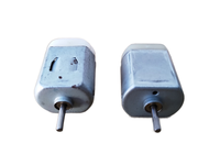 Motor DC Magnet Permanen Kecil Berkualitas Tinggi 130 3V-9V Kecepatan Tinggi untuk Sepeda Listrik & Mainan Perahu
