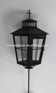 Insertar células madre tumba al aire libre de metal vela linterna - Product Image 2