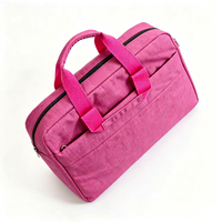 Sac à main pour ordinateur portable en Polyester imperméable, Simple et décontracté, multi-poches, mallette Portable pour ordinateur portable 13/14/15.6 pouces