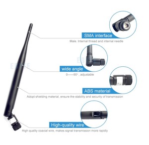 เสาอากาศ Ebyte TX433-JKS-20 VHF กำลังขยายสูง 433MHz แบบแท่งกาว สำหรับการสื่อสาร - Product Image 6