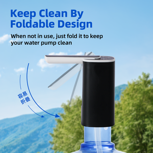 Meilleur prix, mini pompe à eau USB rechargeable, CE RoHS, distributeur d'eau automatique, pompe à eau portable, distributeur d'eau portable - Product Image 5