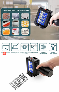 Imprimante à jet d'encre portable avec une haute résolution <span class=keywords><strong>de</strong></span> 600 dpi, adaptée à l'impression sur cartons, plastiques et <span class=keywords><strong>verre</strong></span> - Product Image 5