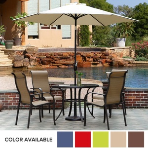 Nouveau parasol extérieur pare-<span class=keywords><strong>soleil</strong></span> parapluie de plage Logo personnalisé imprimé promotionnel bambou en bois <span class=keywords><strong>exotique</strong></span> plage jardin parapluie - Product Image 6