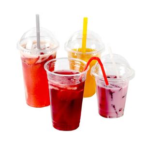 Vaso de PET de 500 ml para Jugo, Personalizado con Logotipo Impreso, Transparente, Desechable, para Té de Burbujas, Smoothies y Batidos, con Tapa - Product Image 5