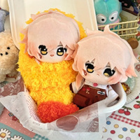 Peluche Anime Personnalisée, Douce et Mignonne, Style Chibi, en Coton, Personnage de Jeu, Cadeau, Vente en Gros, Usine OEM ODM