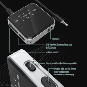 Adaptateur sans fil Ap t X HD LL/HD à faible latence CSR8675 RCA <span class=keywords><strong>SPDIF</strong></span> 3.5mm prise auxiliaire <span class=keywords><strong>Bluetooth</strong></span> récepteur émetteur - Product Image 4