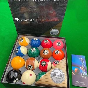 Billes de billard Aramith de haute qualité, ensemble de billes de billard premium, 15 billes de snooker numérotées, accessoires de jeu colorés - Product Image 3