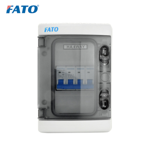 FATO HA 4 Way <span class=keywords><strong>Caja</strong></span> de conexiones impermeable <span class=keywords><strong>IP65</strong></span> Puerta <span class=keywords><strong>exterior</strong></span> MCB <span class=keywords><strong>Caja</strong></span> de distribución con riel Din - Product Image 4