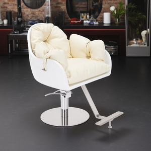 Silla de Peluquería Giratoria de Cuero con Altura Ajustable, Equipo de Peluquería Más Popular - Product Image 6