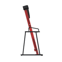 Máquina de escalada vertical motorizada Equipo de gimnasio estático para escalador de escaleras de Culturismo