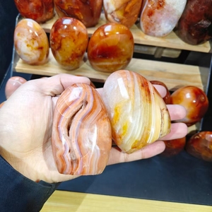 Bán buôn đẹp tinh thể chữa bệnh đá quý druzy Đỏ <span class=keywords><strong>Carnelian</strong></span> trang trí cho trang trí - Product Image 3