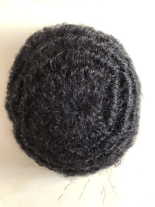 Prótesis Capilares de PU Ultrafinas al por Mayor, Cabello Humano Afro Rizado de 4mm, 8x10, Toupee para Hombres, Reemplazo Capilar Masculino - Product Image 2