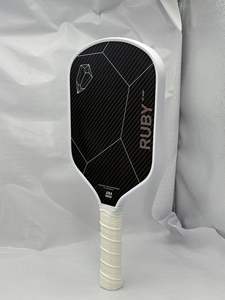 Rekabet seviyesi 16mm siyah elmas termoform Kevlar Pickleball <span class=keywords><strong>Paddle</strong></span> siyah kırmızı Kevlar <span class=keywords><strong>Paddle</strong></span> Pickleball ekipmanları için - Product Image 6