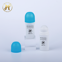 Vente en gros de contenants de déodorant en PP de 50 ml avec bouchon à vis pour lotion, huile essentielle, parfum et soins de la peau