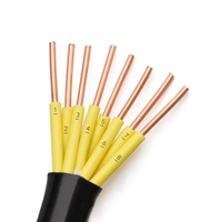 Cable de Alimentación de Bajo Voltaje KVV de 2 a 14 Núcleos, 1.5/2.5 mm, Estándar Nacional, Cable de Cobre con Aislamiento de PVC de 450/750 V para Computadoras y Hogar