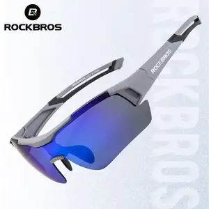 ROCKBROS-gafas de sol polarizadas para ciclismo, lentes para deportes al aire libre, ciclismo de montaña