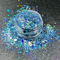 Paillettes 3D œil de chat à rayures verticales gaufrées, effet laser brossé, ultra-fines, pour nail art, accessoires de bricolage, multicolores, en PET