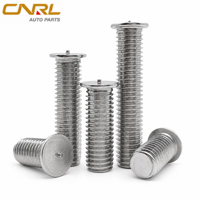 M3 M4 M5 M6 M8 Stainless Steel 304 CD Weld Stud Spot Welding Bolt Metric Threaded Stud for Sheet Metal Assembly