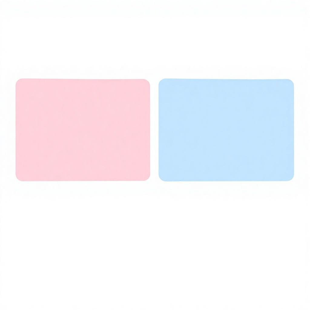 Bloc vierge coloré 40*30 - poudre nordique